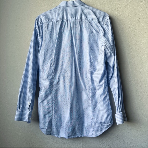 Blue Striped Button-Down - Picture 2 of 6